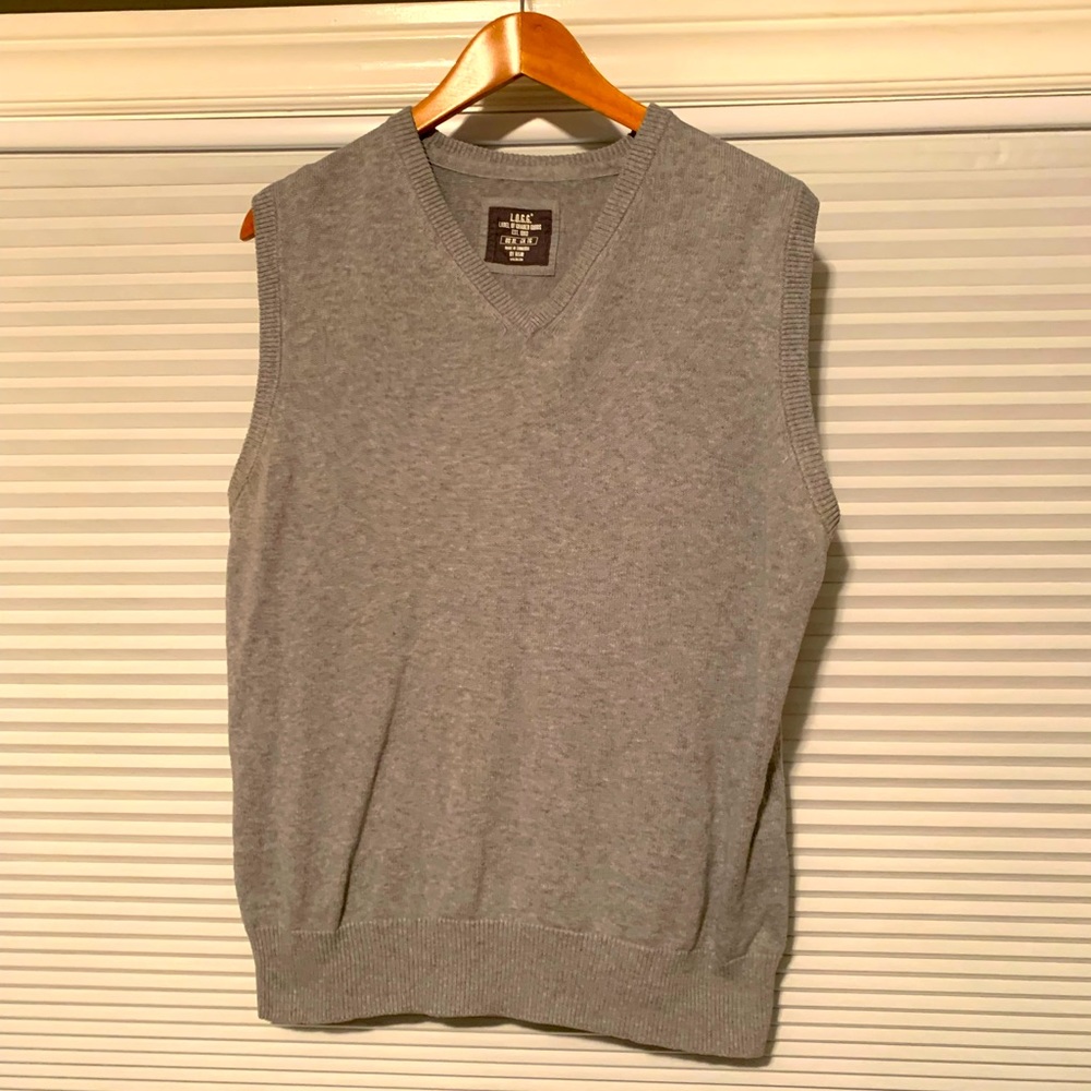 H&M Grey sweater vest XL